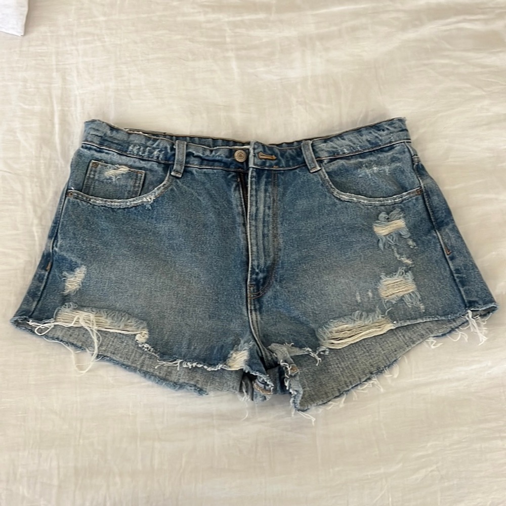 Zara Premium Denim Shorts by TRF
